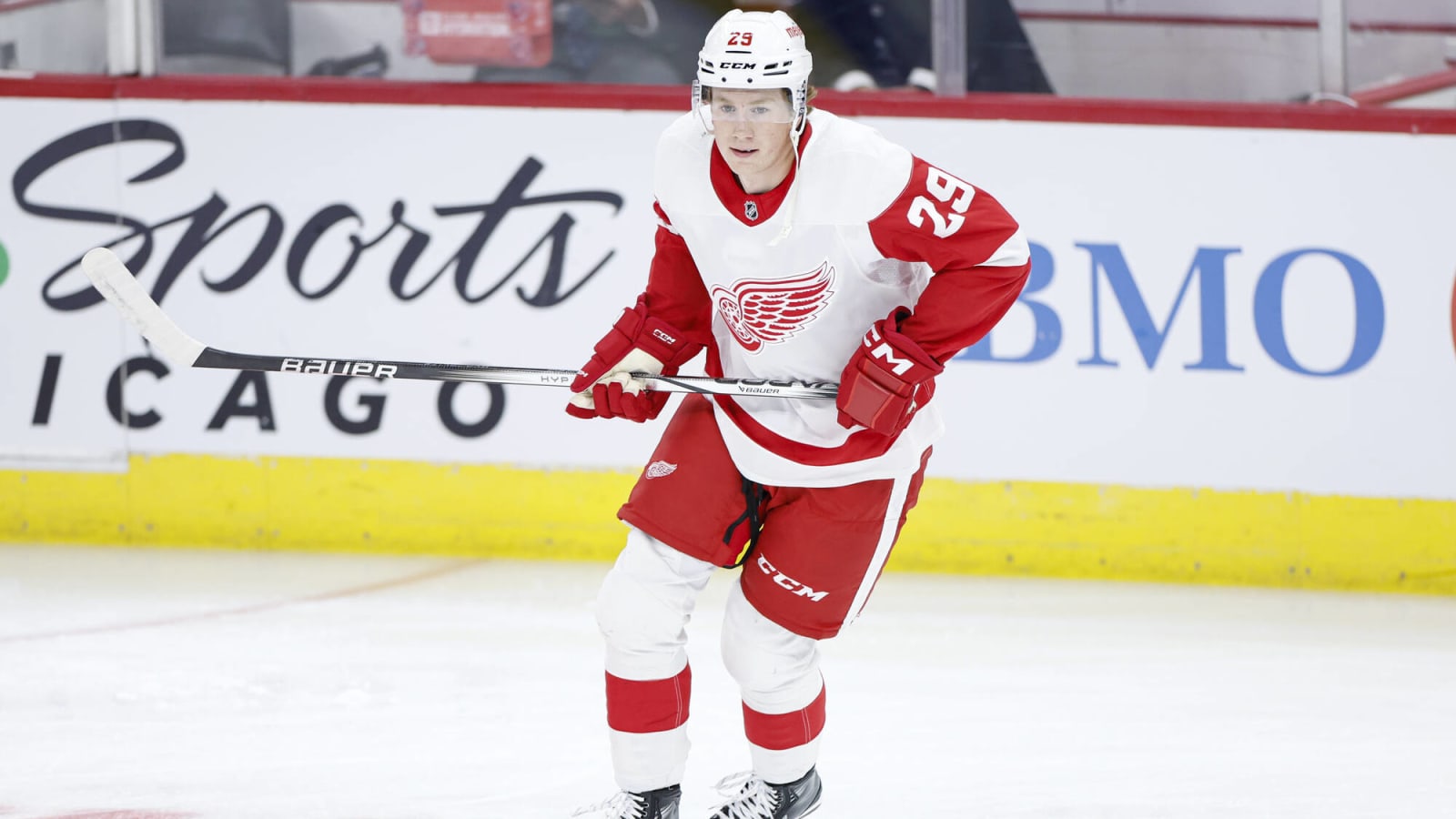 Nate Danielson Making Case to Make Red Wings Roster