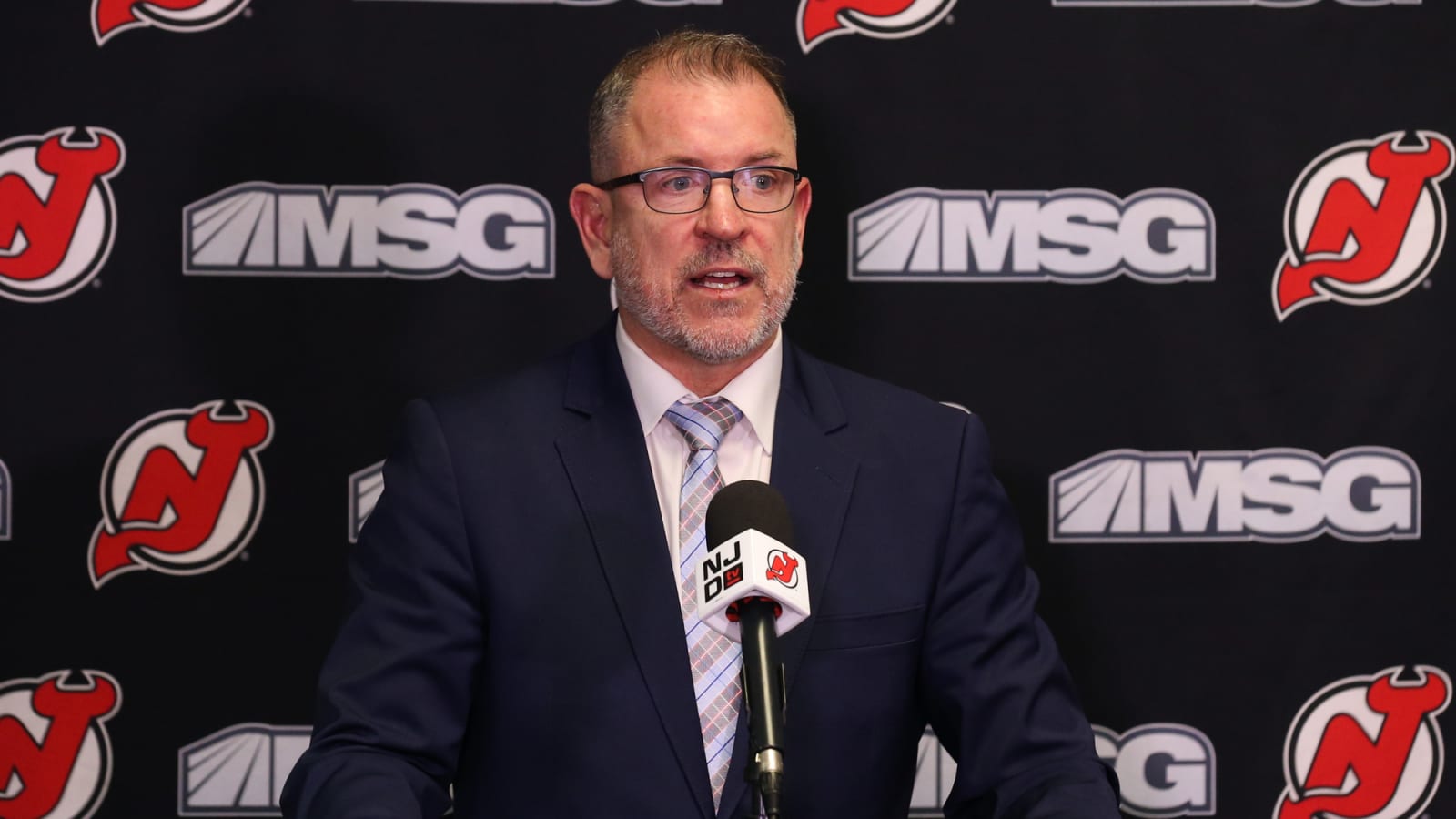 New Jersey Devils GM Has Emotional Moment at NHL Meeting After Son Nearly Suffers Fatal Injury