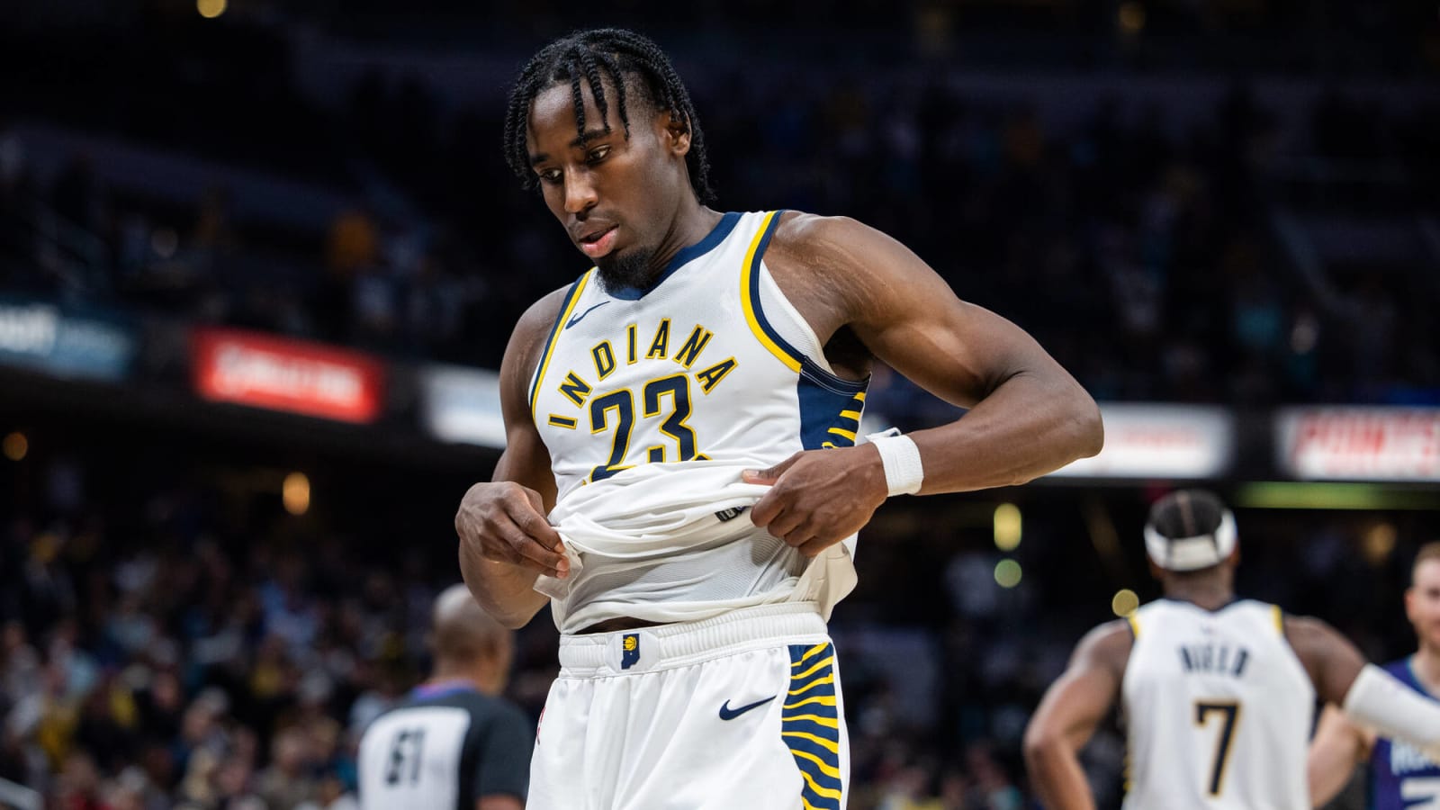 Utah Jazz head coach Will Hardy praises growth of Indiana Pacers wing Aaron Nesmith