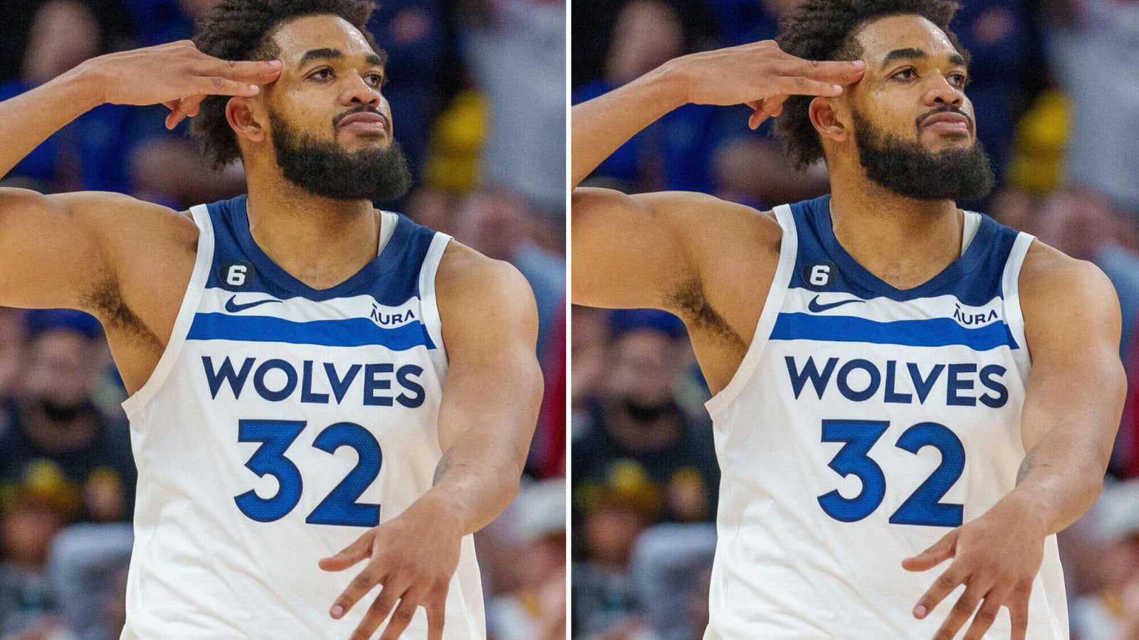 Double Vision: Timberwolves’ Karl-Anthony Towns feels at home