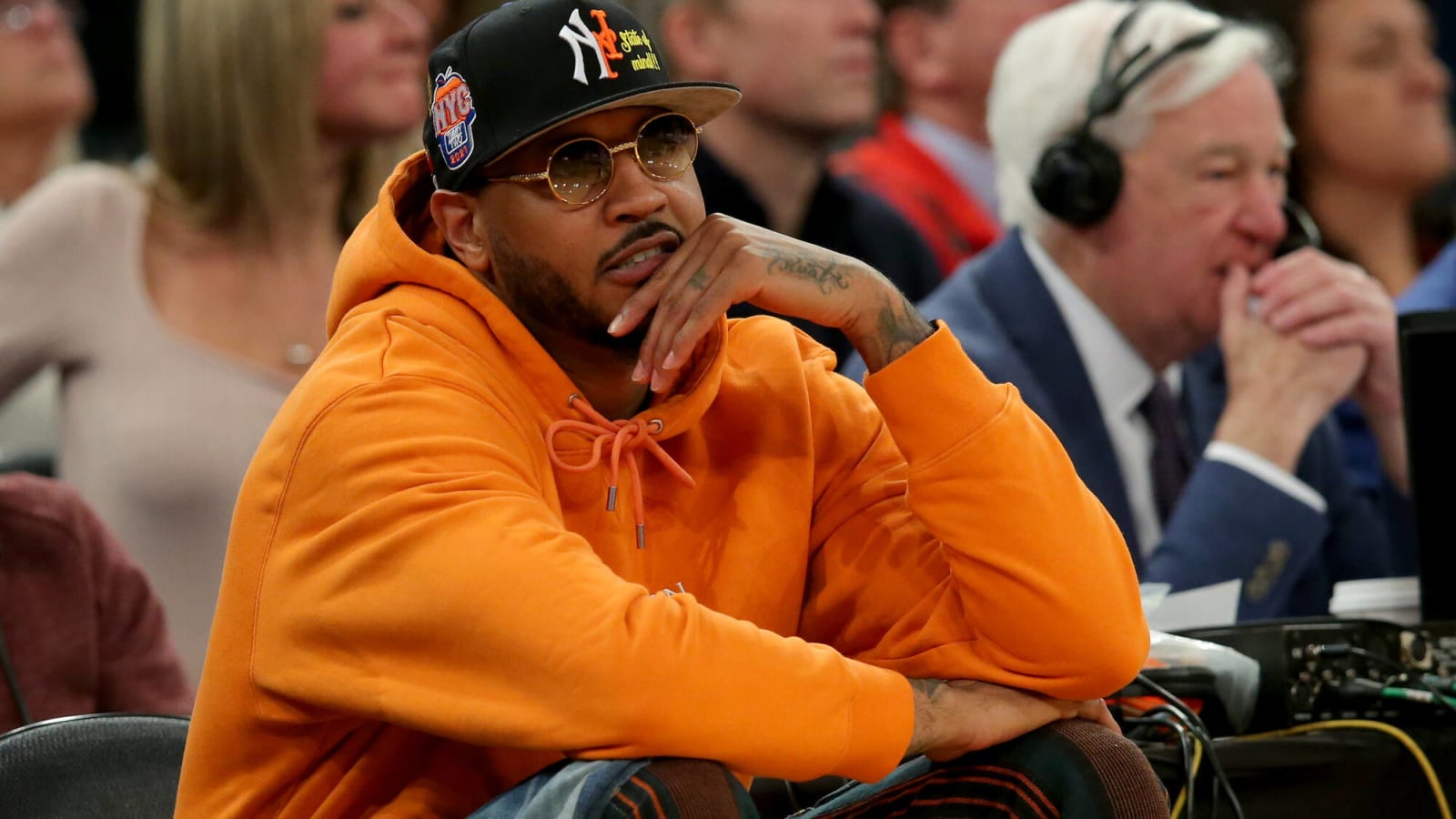 Carmelo Anthony Says He Never Demanded A Trade From The Nuggets To The Knicks