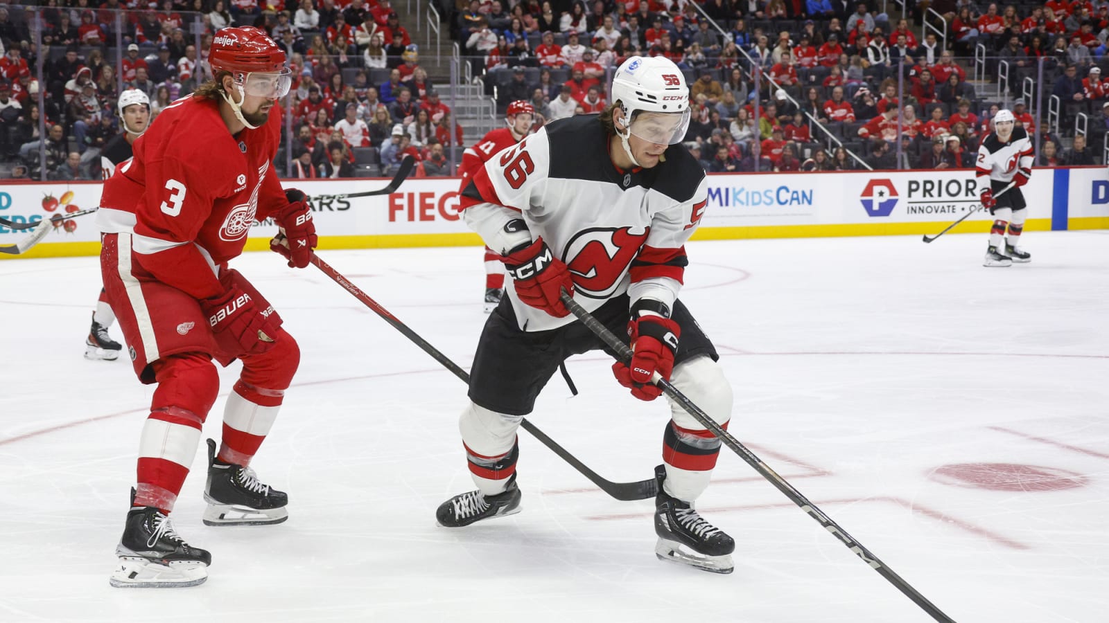 Red Wings Fail to overcome New Jersey Devils