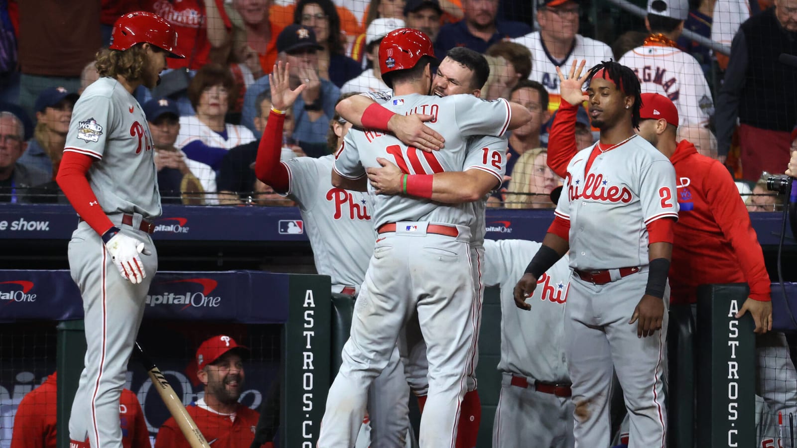 The Phillies complete HISTORIC comeback in game one of the World Series