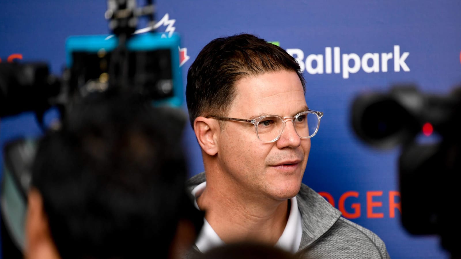 Ross Atkins: 'At this point, adding to the team ‘would most likely’ come through a trade' for the Blue Jays