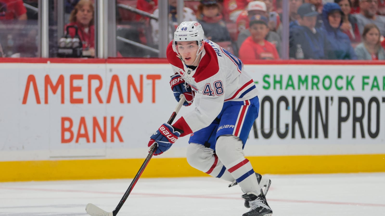 Lane Hutson is keeping a close eye on Ivan Demidov’s performances in playoffs