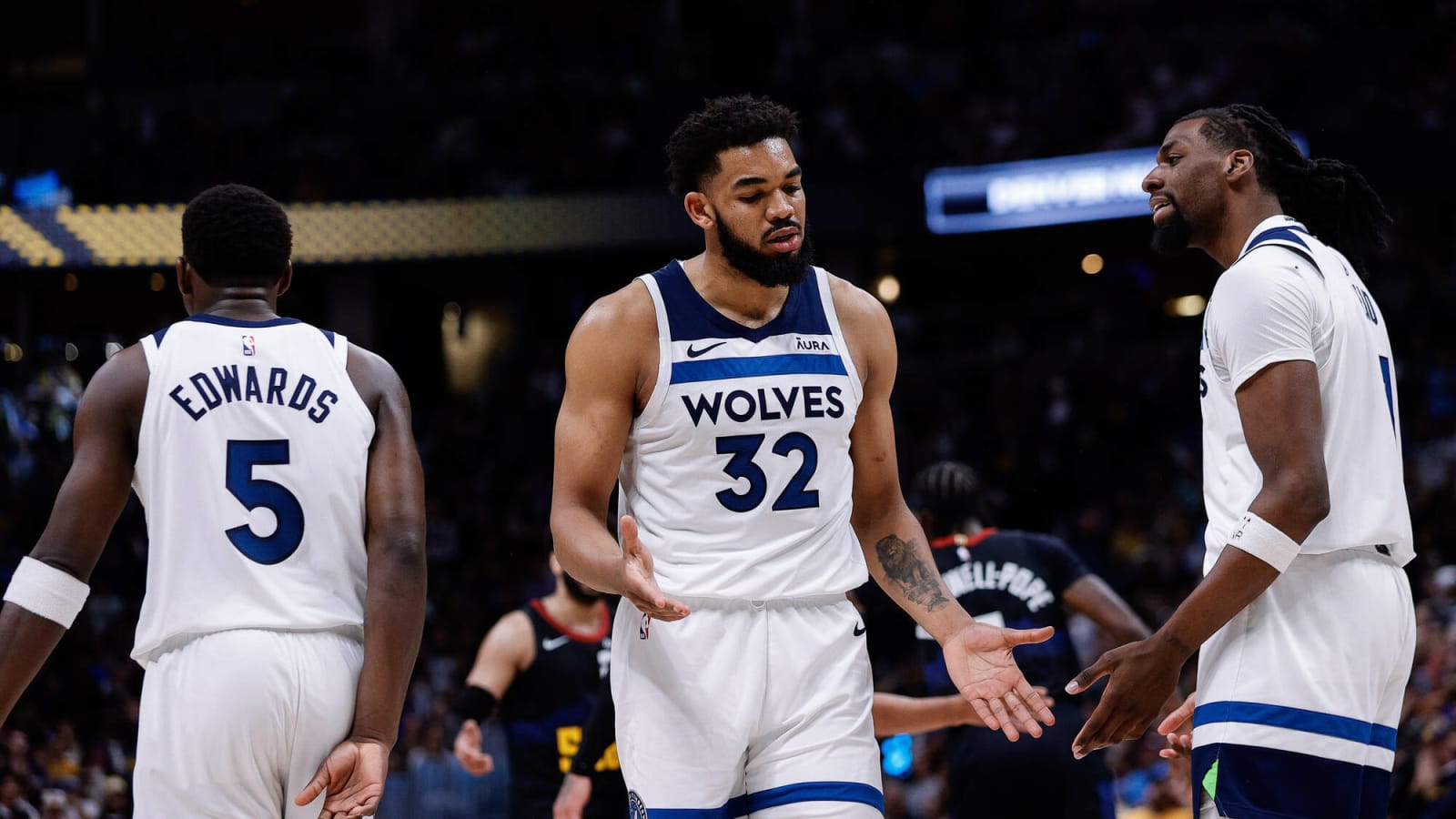 Anthony Edwards and Karl-Anthony Towns on Naz Reid's plus-minus in Game 7: 'That's a lie'