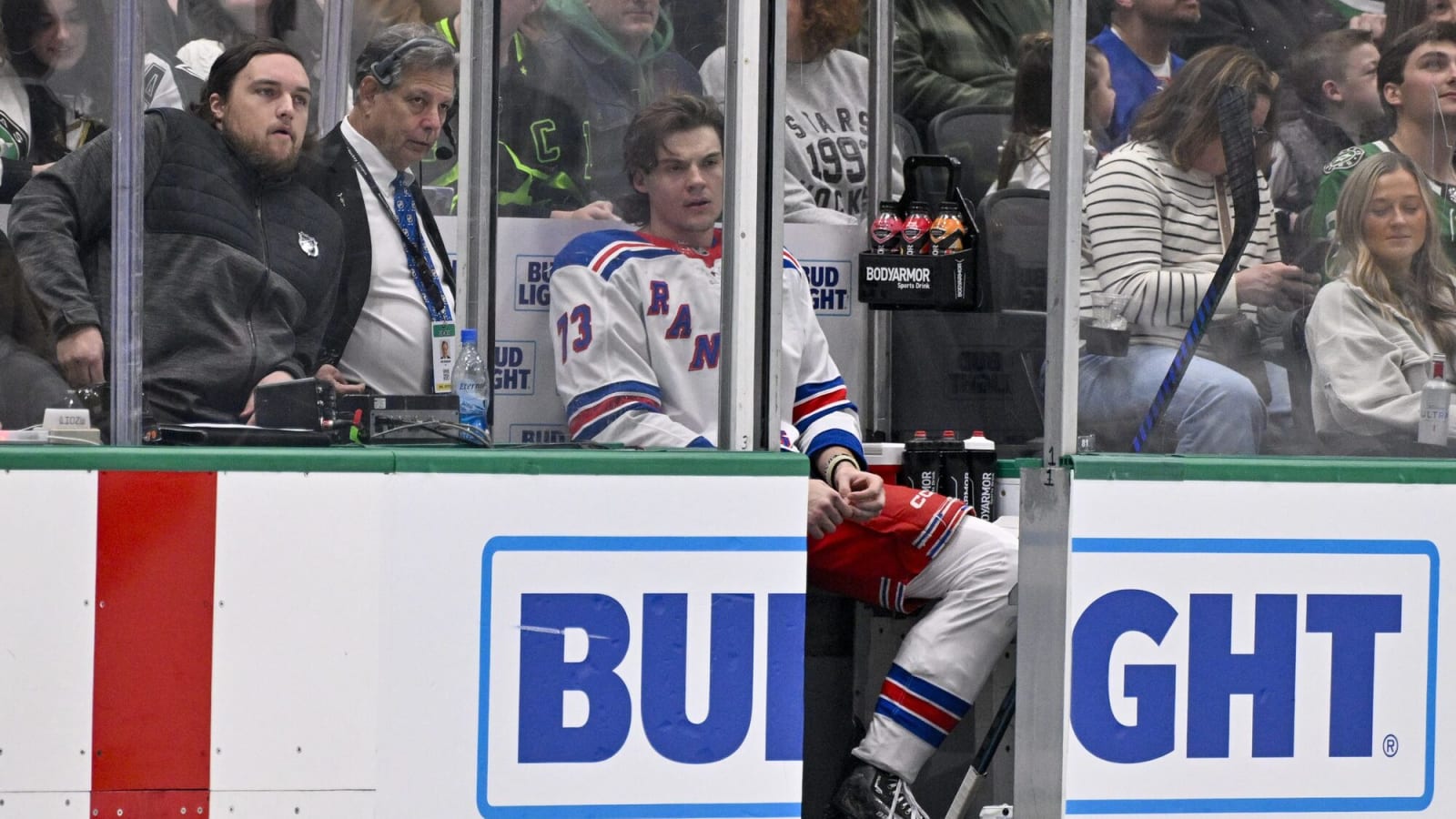 Rangers’ Matt Rempe suspended 8 games for elbowing/boarding