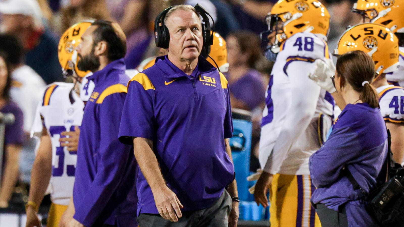 LSU head coach Brian Kelly explains why he went for 2 to beat Alabama | Yardbarker LSU head coach Brian Kelly explains why he went for 2 to beat Alabama | Yardbarker