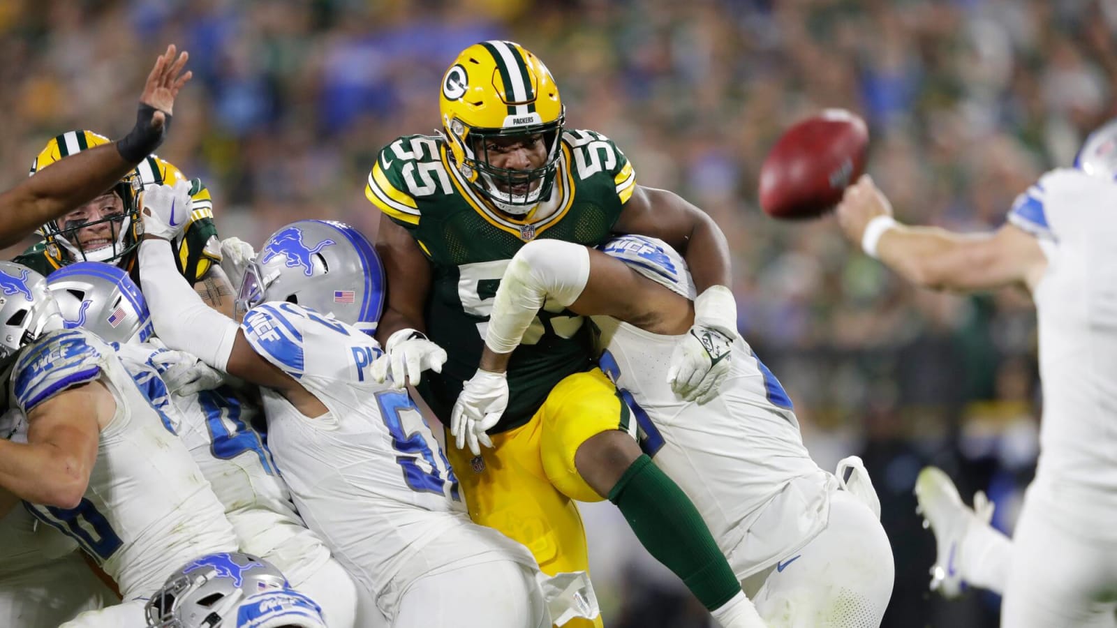  The Green Bay Packers Fear that one of their Pass Rushers tore their ACL.