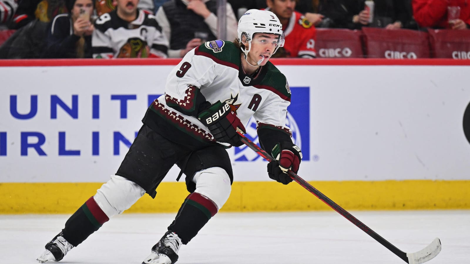 Arizona Coyotes' Clayton Keller fined $5,000 for cross-checking