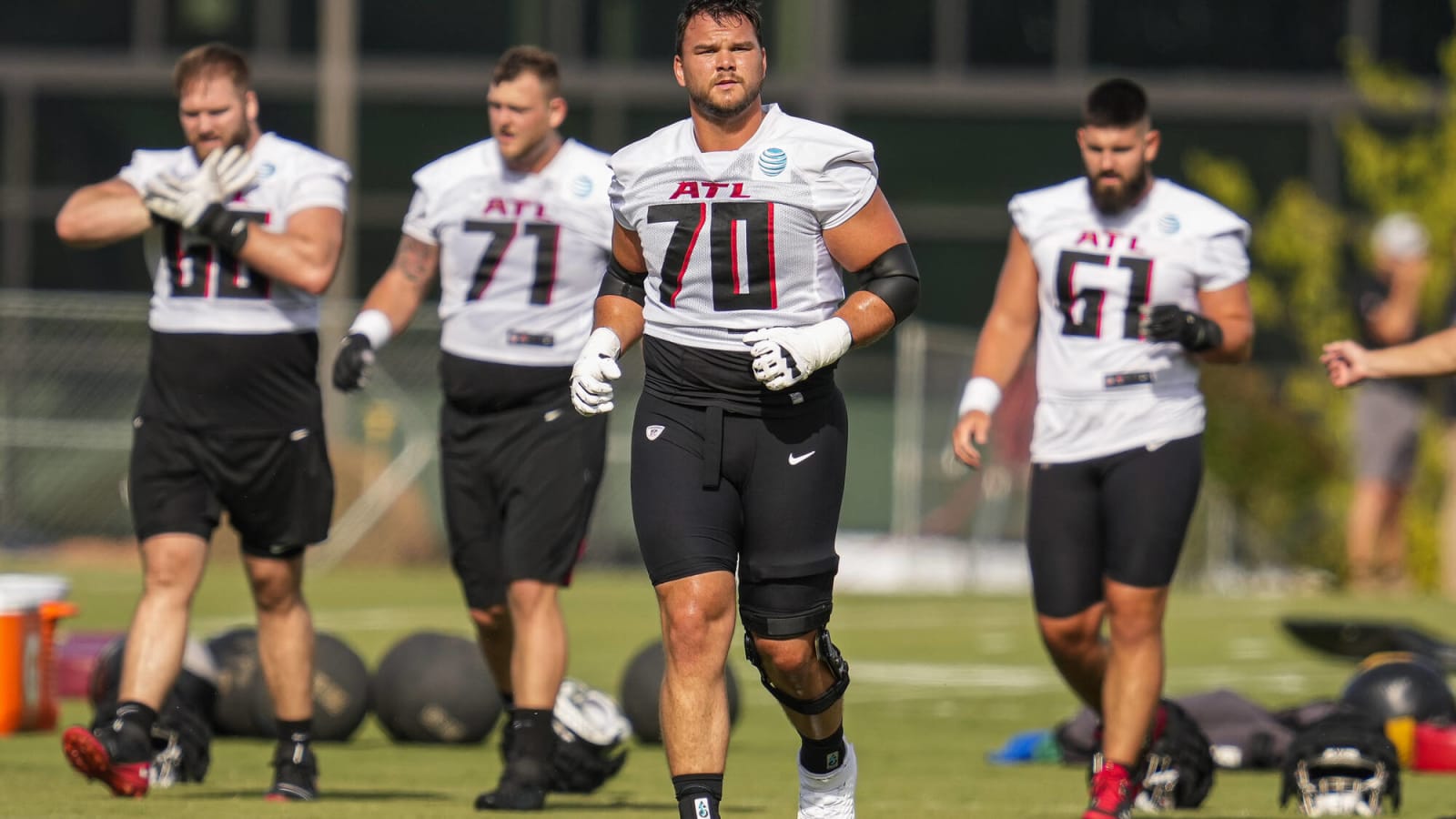 Falcons restructure Jake Matthews contract, move incoming?