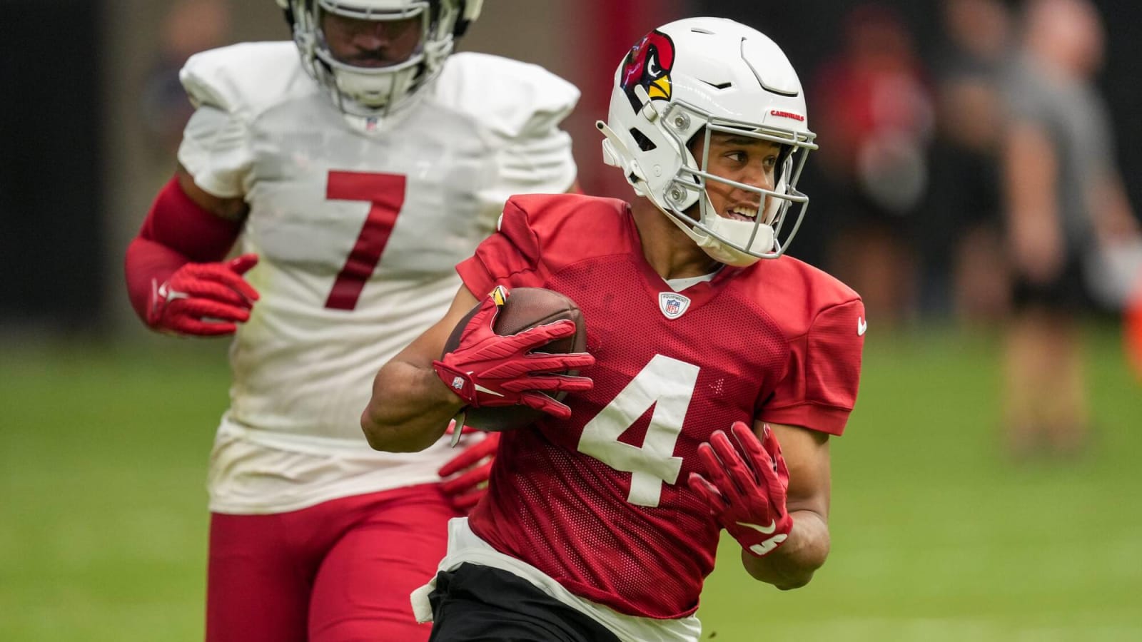 Watch: Cardinals WR Rondale Moore Dusts Cowboys for TD Rush