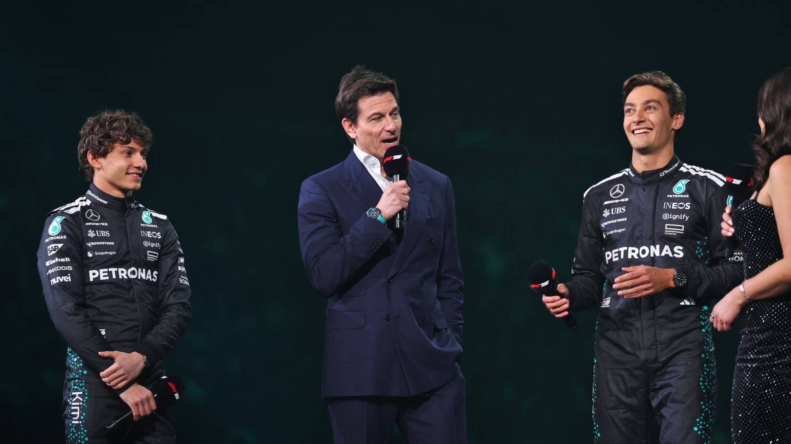 Toto Wolff refutes claims of Max Verstappen being booed at F1 75