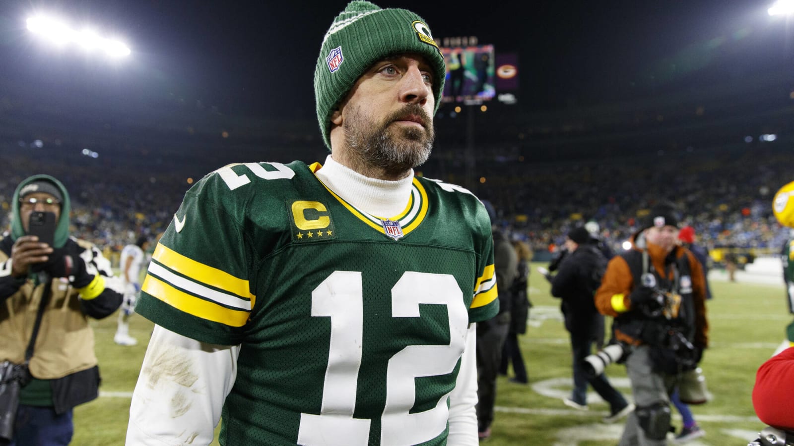 Packers want a Matthew Stafford-like haul for Aaron Rodgers? 