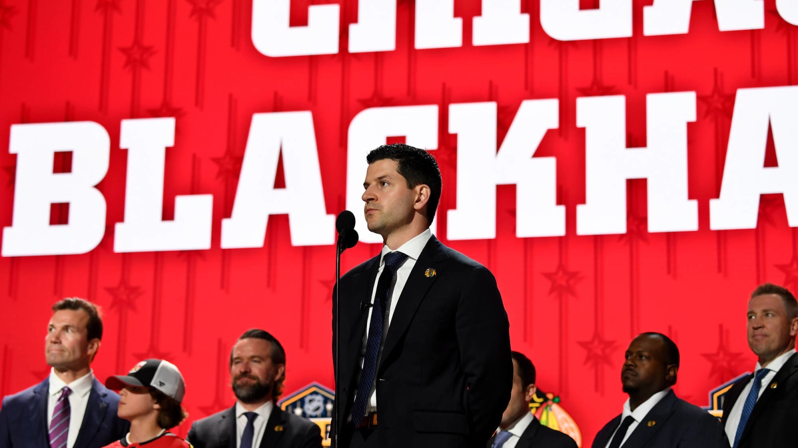 Blackhawks’ GM Says A lot but Reveals Little in Latest Presser