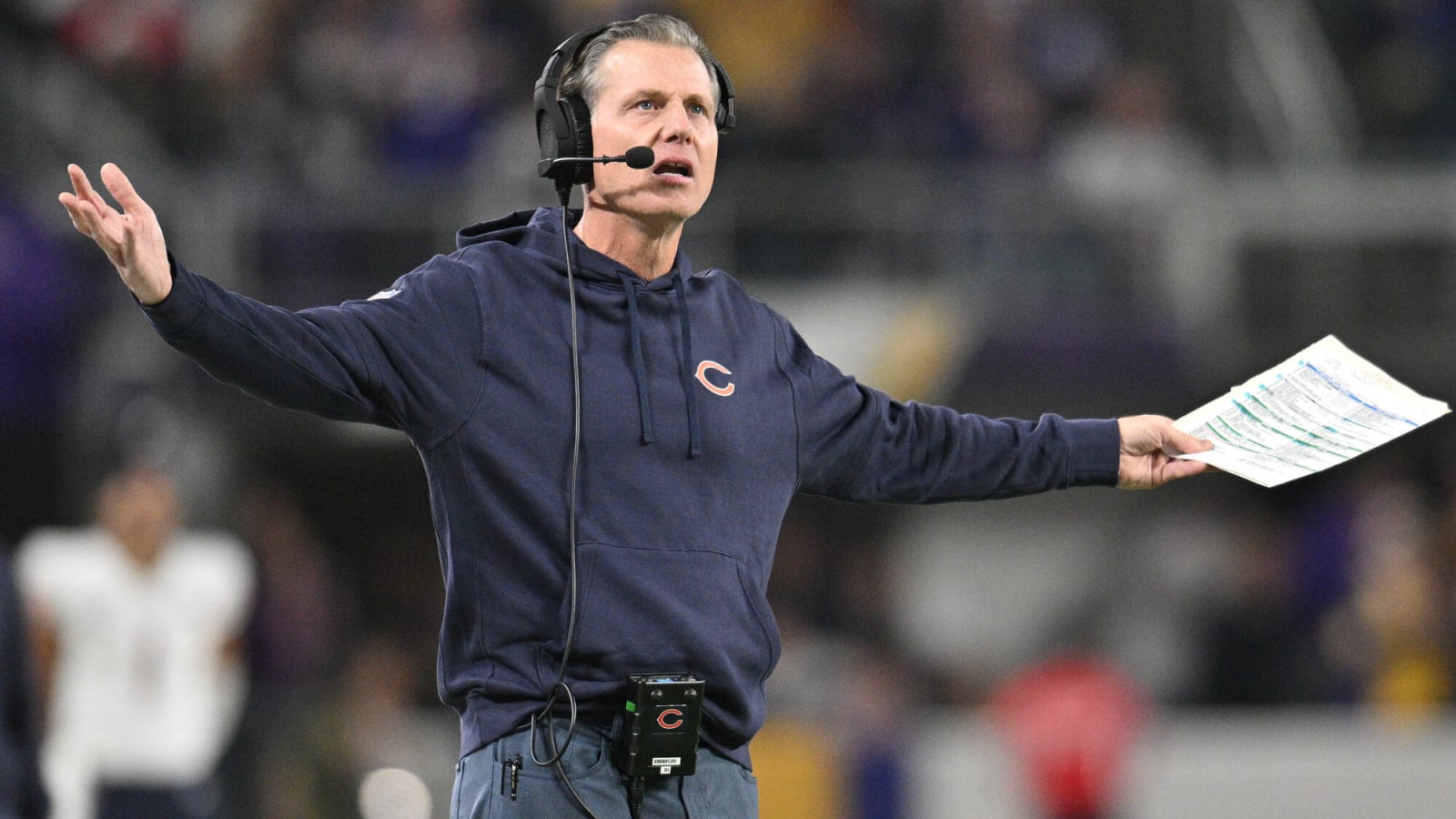  Chicago Bears announce they will not fire head coach Matt Eberflus this offseason