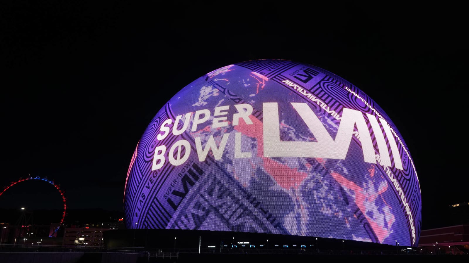 Las Vegas Sphere Displays Steelers Super Bowl Rings