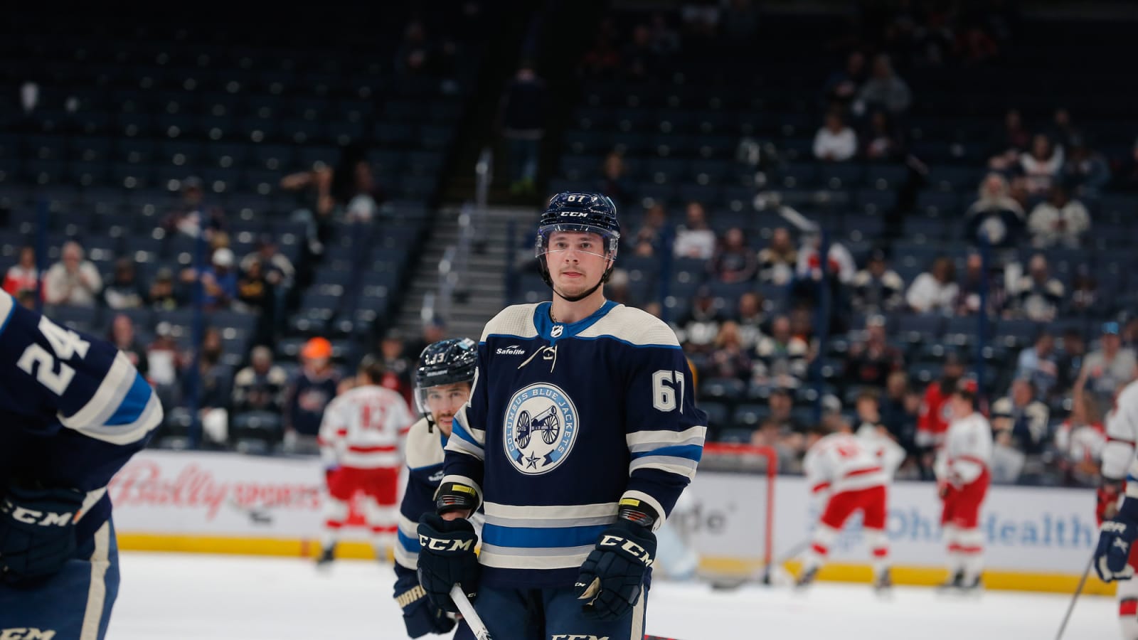 Blue Jackets recall forward prospect James Malatesta
