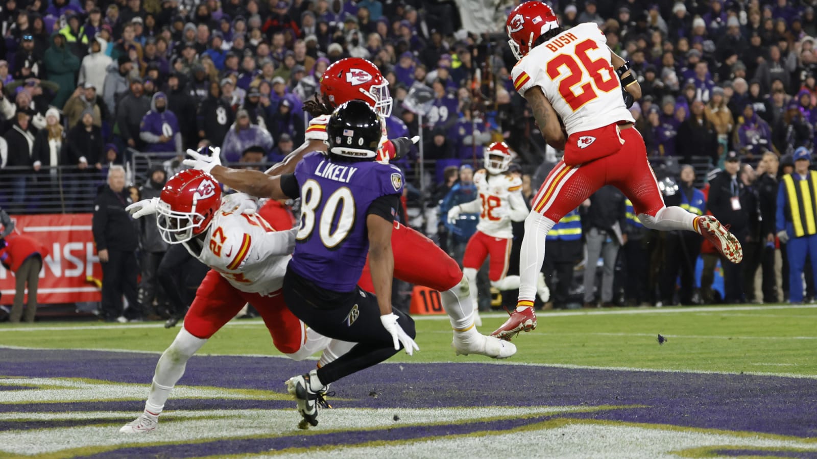 Watch: Ravens Come Inch Away From Beating Chiefs