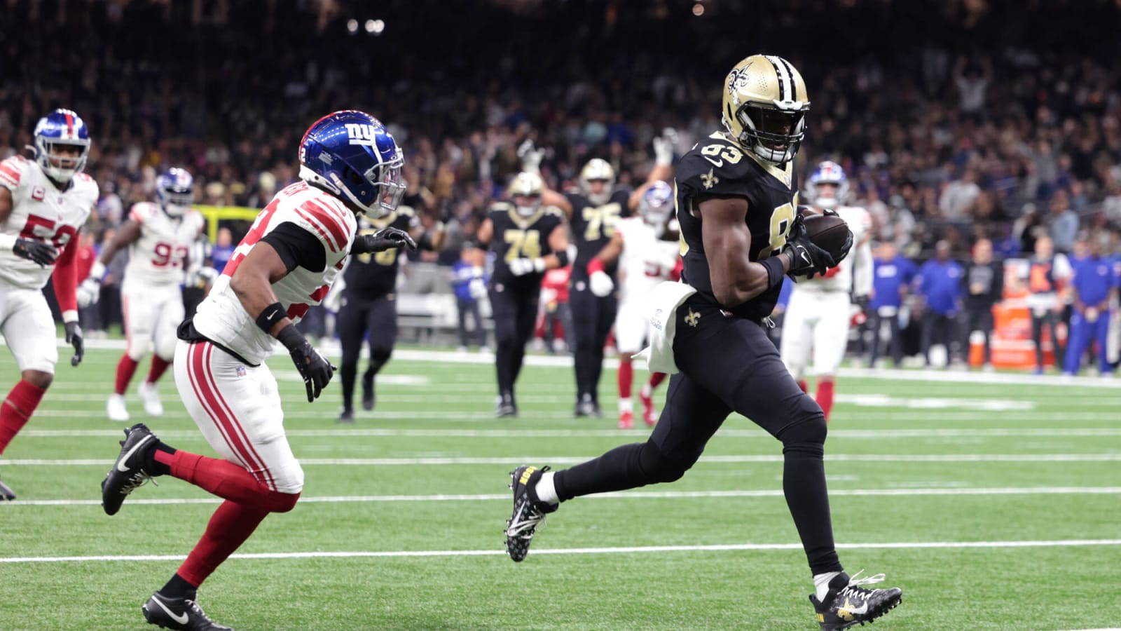 Saints TE Juwan Johnson’s epic mentality heading into Week 18 battle with Falcons — ‘Punch them in the mouth’