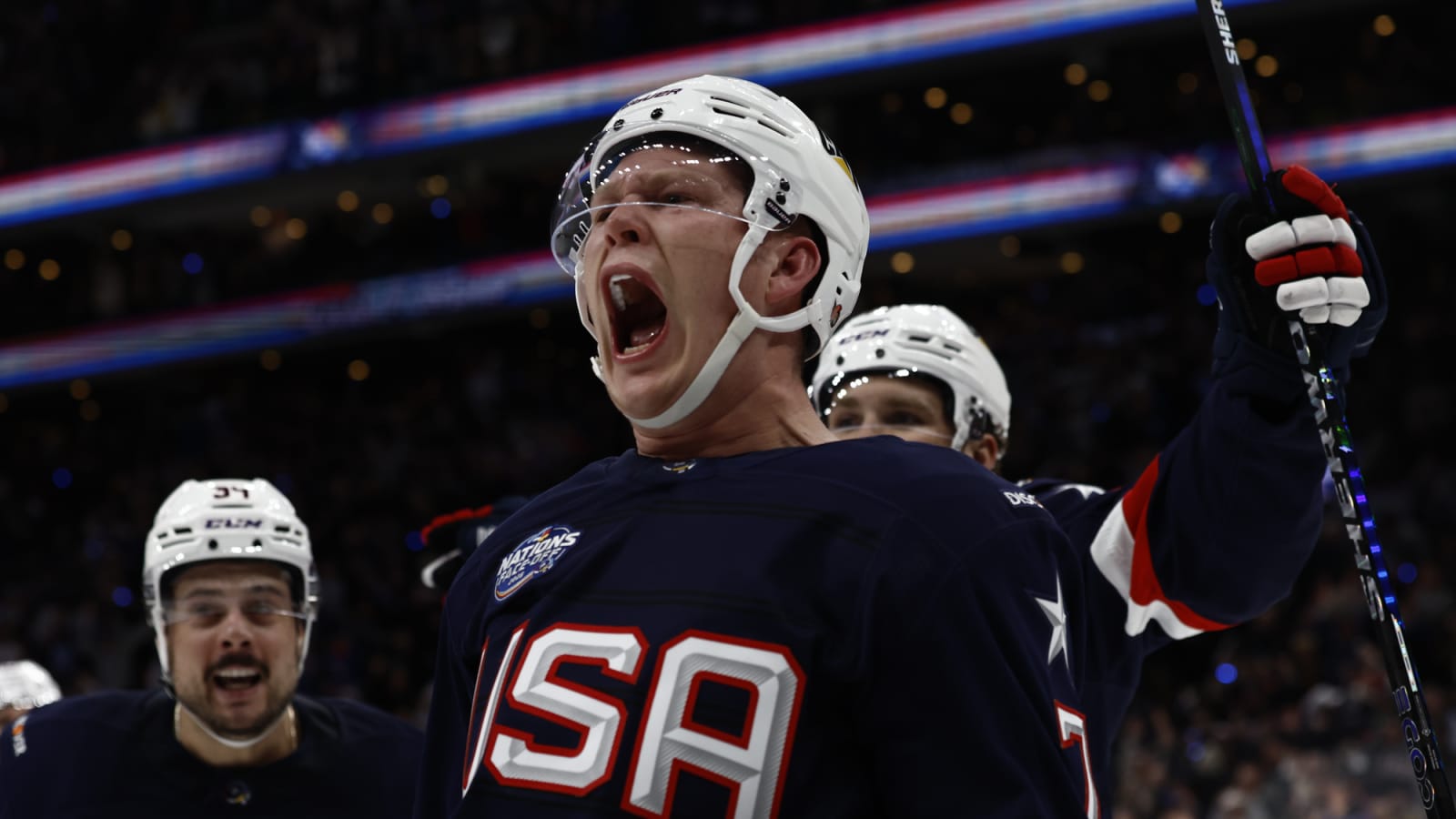 New Footage Captures Brady Tkachuk&#39;s Disgust as Fans Boo U.S. Anthem