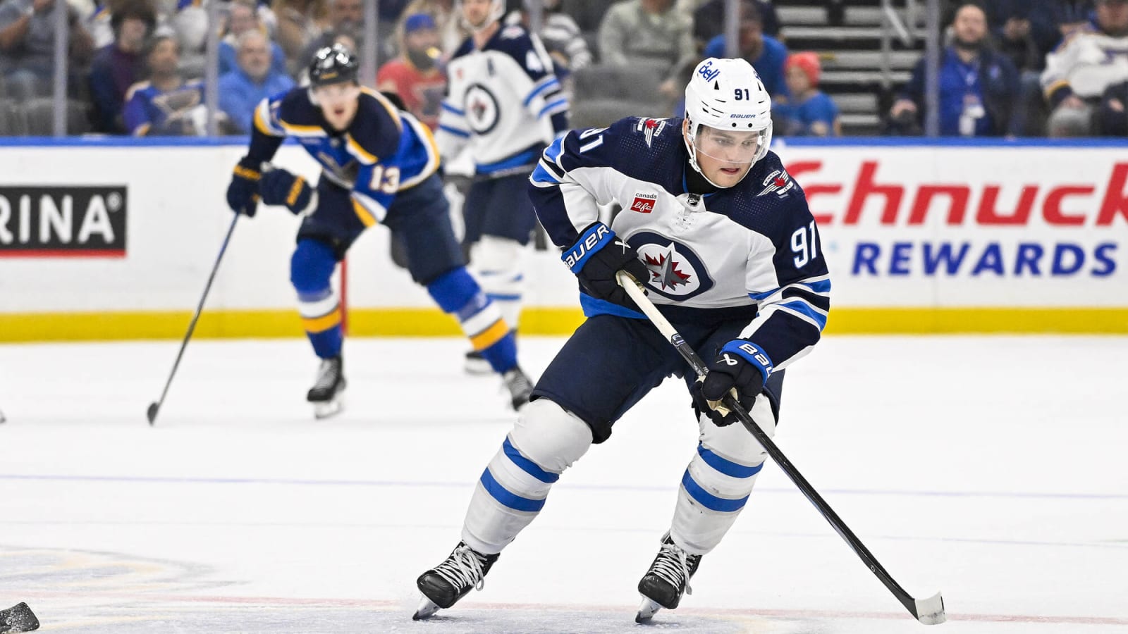 Jets’ Cole Perfetti Excelling in Contract Year