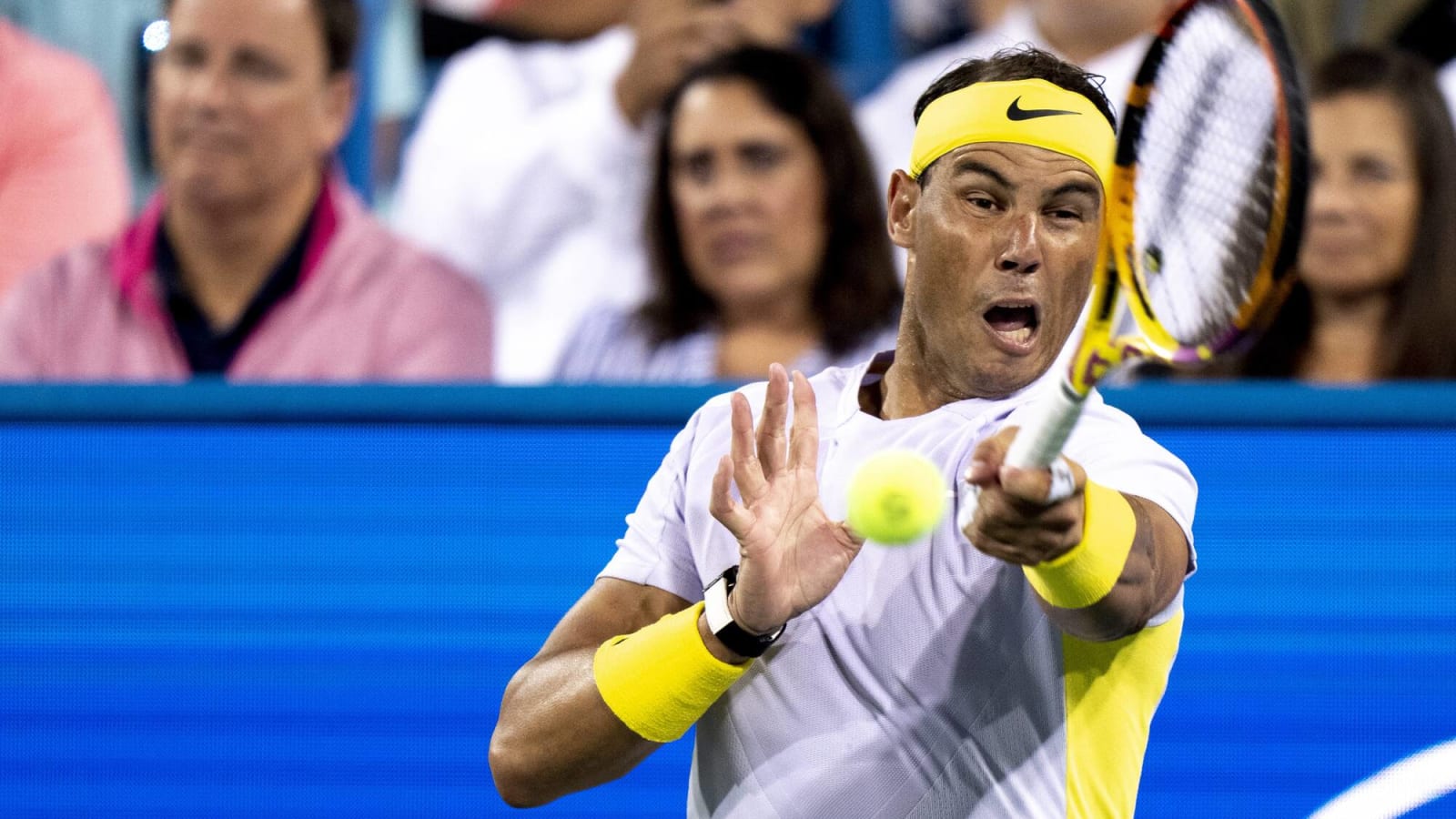 Watch: Rafael Nadal hits the courts in Madrid for a practice hours after confirming his last run at home