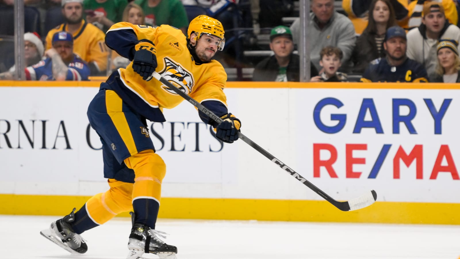 Predators' Jeremy Lauzon out for season with lower-body injury