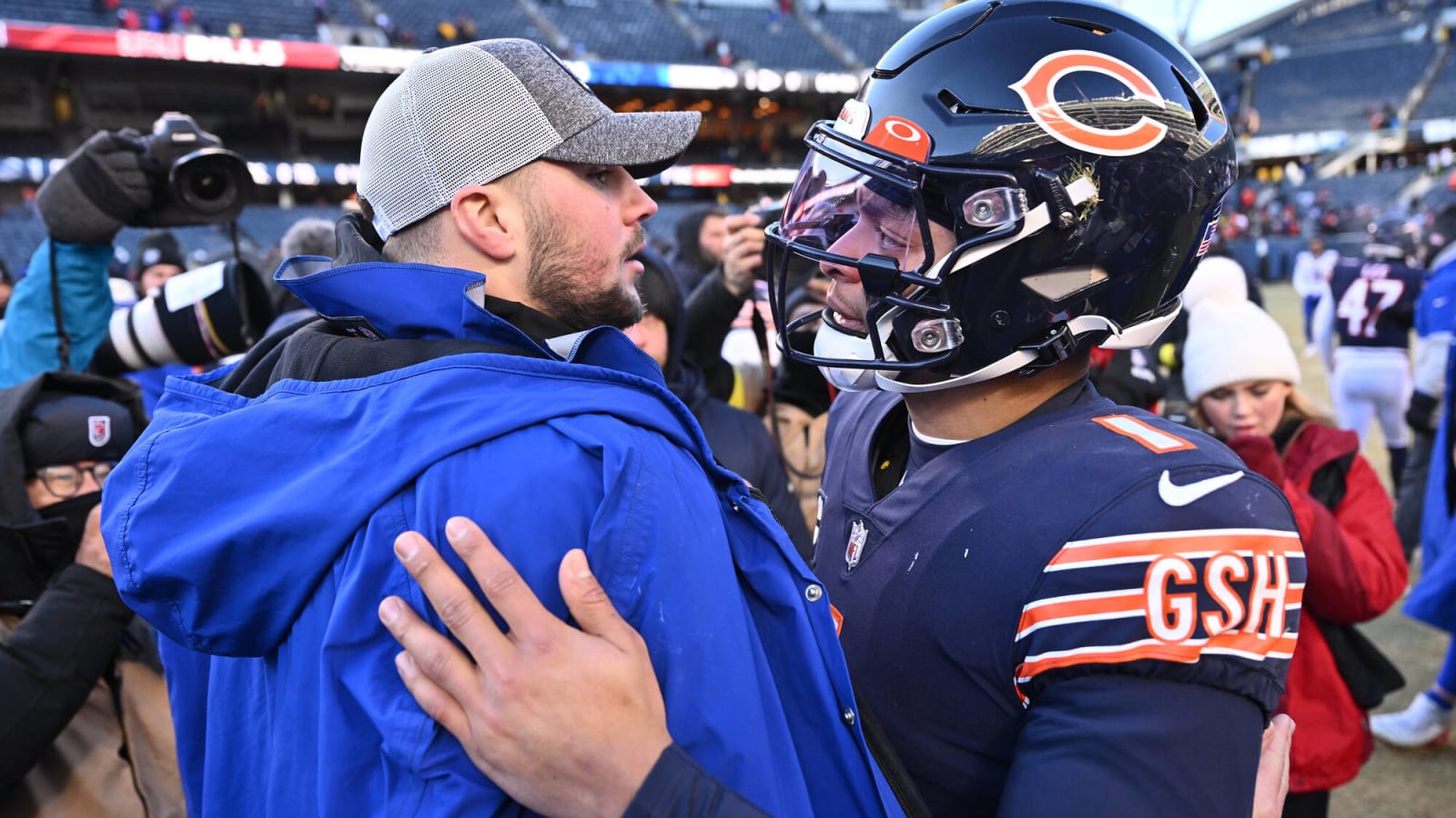 Bills QB Josh Allen doesn't see similarities between himself and Bears' Justin Fields