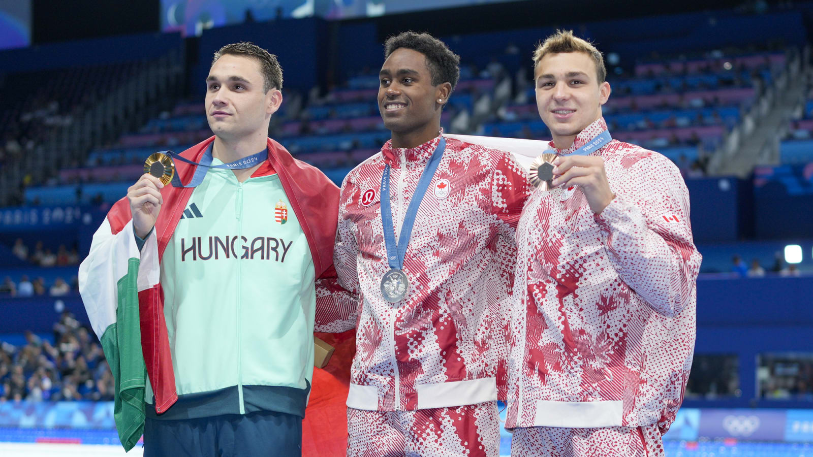 ASU, Canadian swimmer Ilya Kharun pulls off miraculous comeback, overtook 4 competitors in final stretch of 100m fly to win bronze