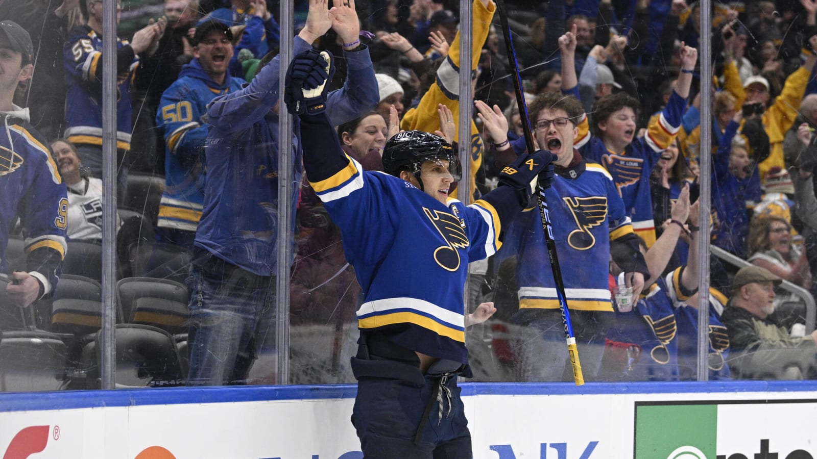 The St. Louis Blues are in the driver’s seat in the Western Conference wild-card race