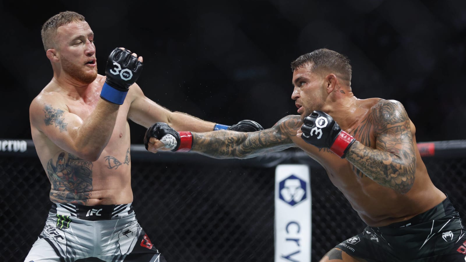 Dustin Poirier is out of UFC 299 after failing to come to an agreement; Benoit Saint-Denis still planning on fighting