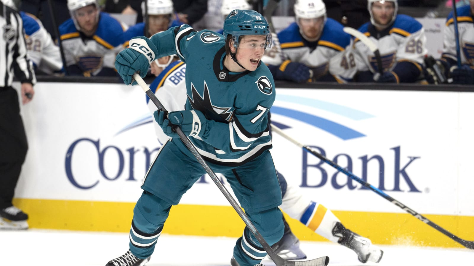 Sharks Locker Room: Celebrini, Smith Talk NHL Debut