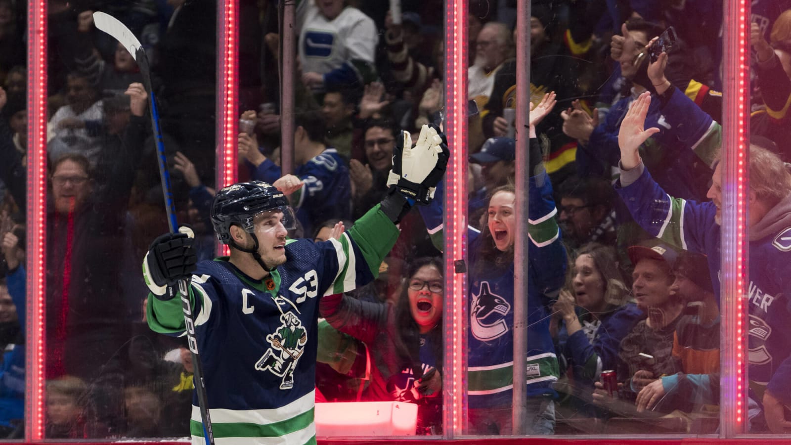 Former Canucks captain Bo Horvat honoured with arena renaming in West Lorne, Ontario