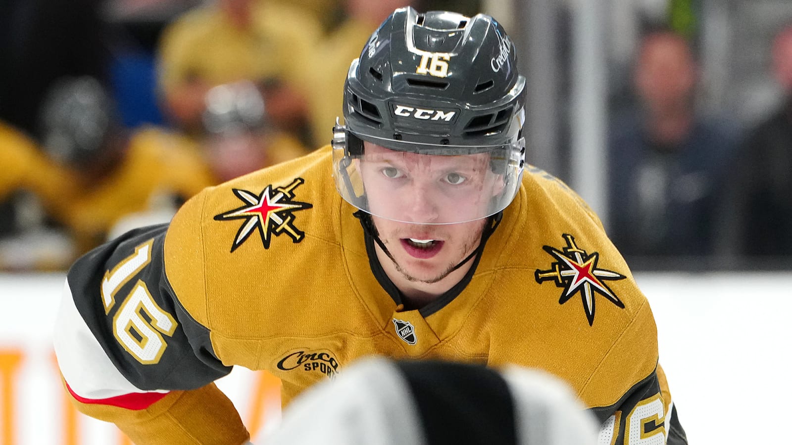 Golden Knights forward playing with confidence