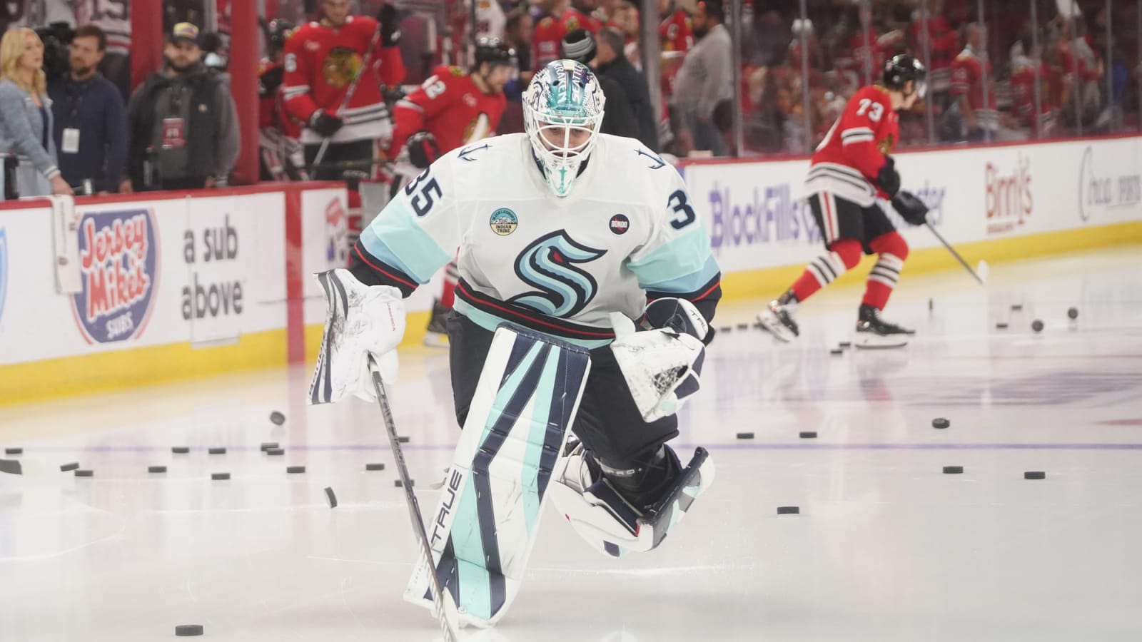 Joey Daccord Not Travelling With Kraken, Burakovsky Day-To-Day