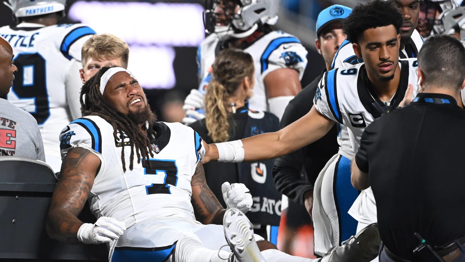 Panthers LB Shaq Thompson To Miss Extended Period Of Time With Ankle Injury