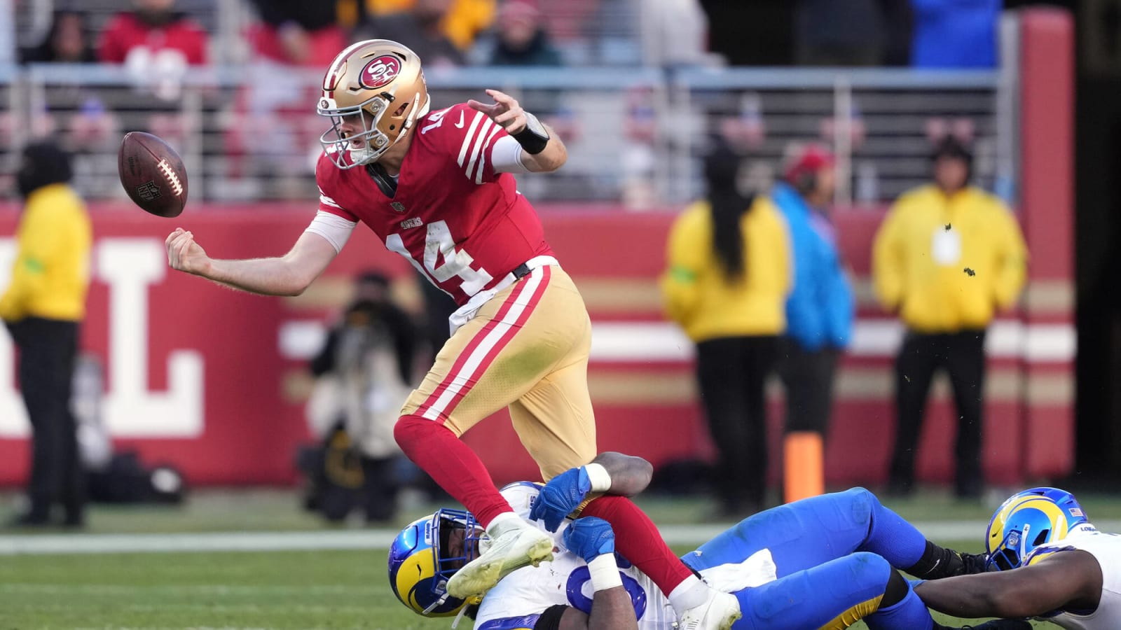 49ers fumble away finale to Rams: Rapid reactions