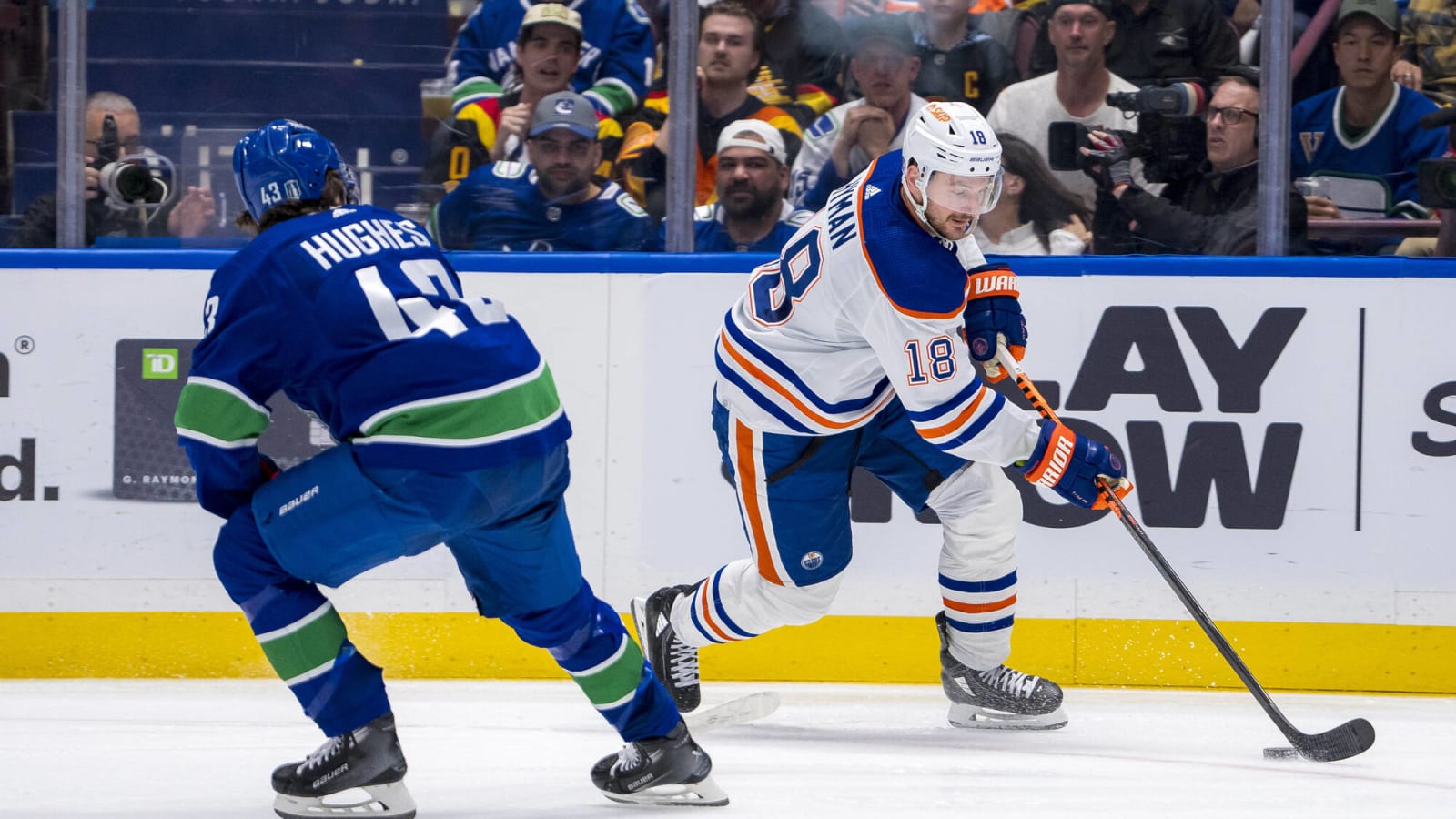 Oilers’ Bottom Six Underperformance a Major Concern vs. Canucks