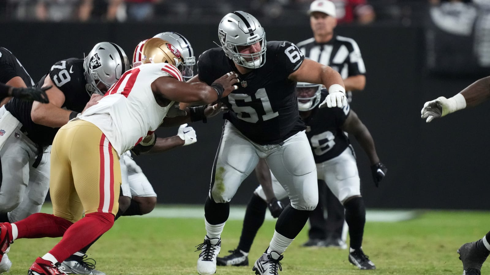 Pass Blocking Quickly Becoming A Strength For Las Vegas Raiders’ OL