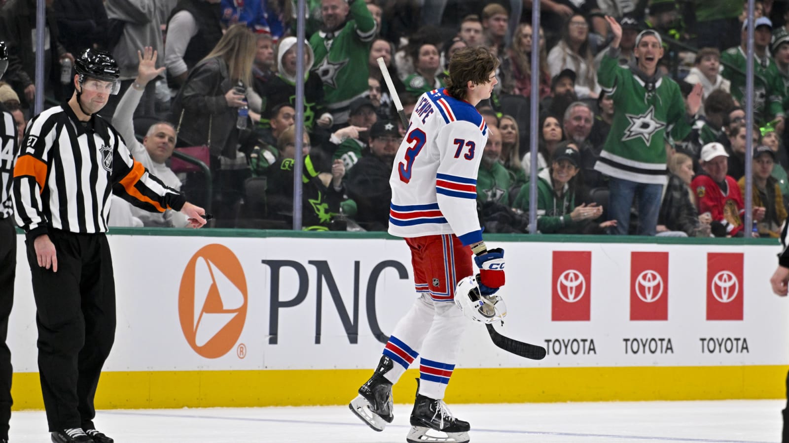 NHL Insider issues harsh reality check to New York Rangers enforcer Matt Rempe