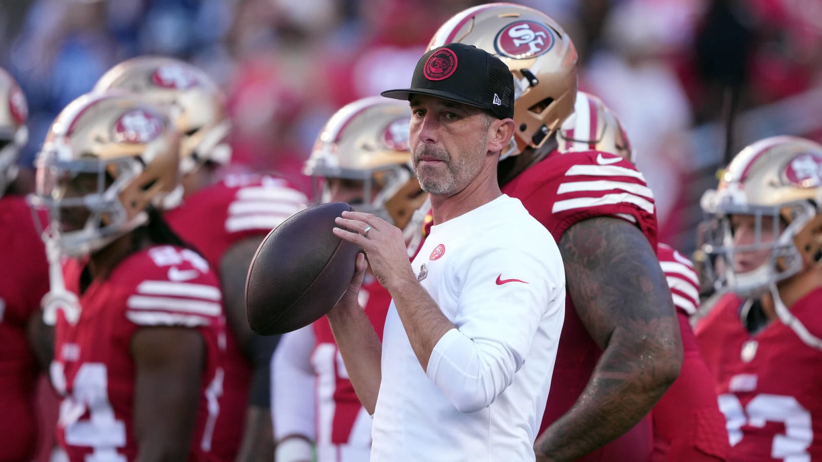 49ers&#39; Kyle Shanahan on Steve Wilks&#39; blitz ahead of halftime vs. Vikings: 'He knows he messed up'