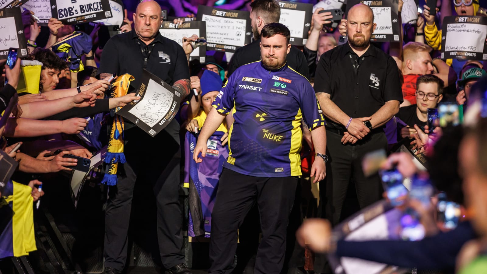 'I want to try and get it done as quick as possible': Luke Littler wants Premier League Darts record set in Manchester