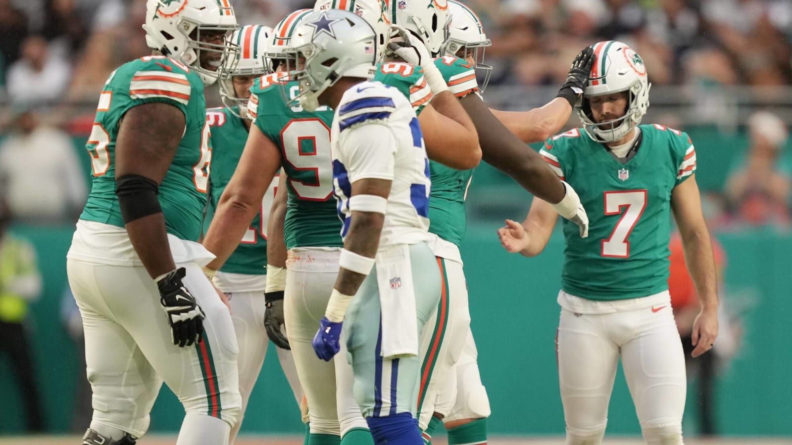 The Dolphins kick their way into the playoffs after nail-biter against Cowboys