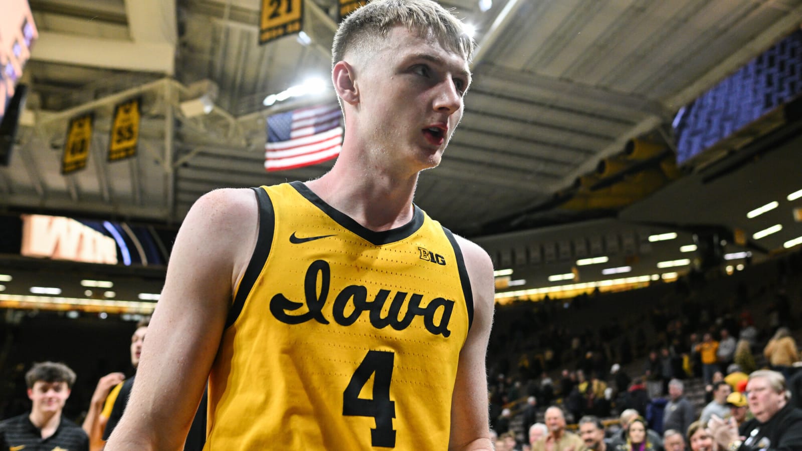 Josh Dix Shot Lifts Hawkeyes