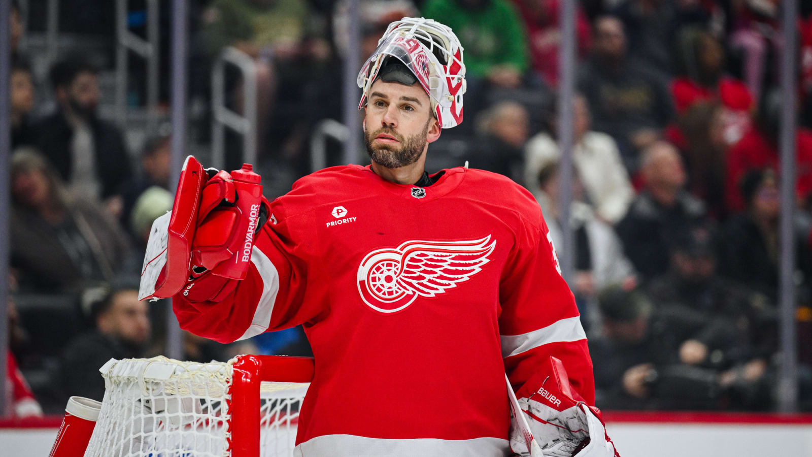 Red Wings emergency recall Jack Campbell; Cam Talbot day-to-day with lower-body injury
