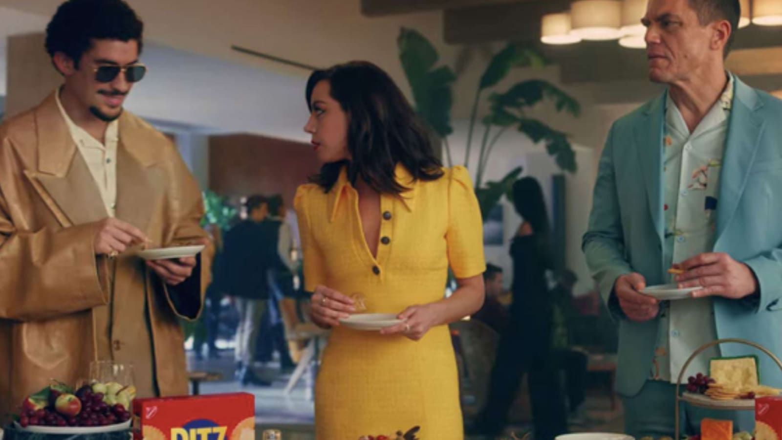Aubrey Plaza Stars in Super Bowl Commercial With Bad Bunny After Tragic Death of Her Husband