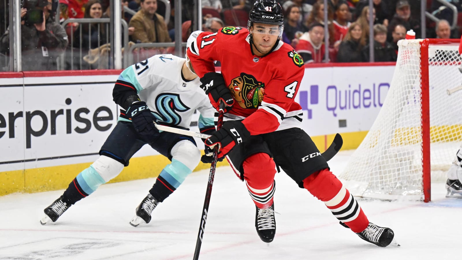 Blackhawks: Isaak Phillips Scores First NHL Goal