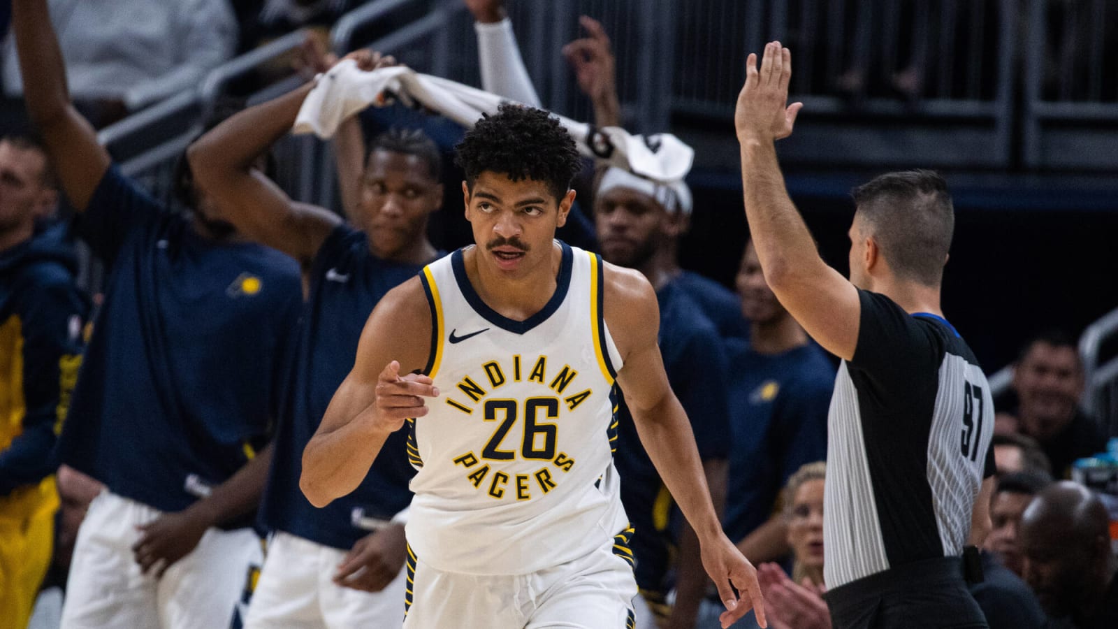 Ben Sheppard scores first NBA points in front of family in Boston, off to a solid start for Indiana Pacers