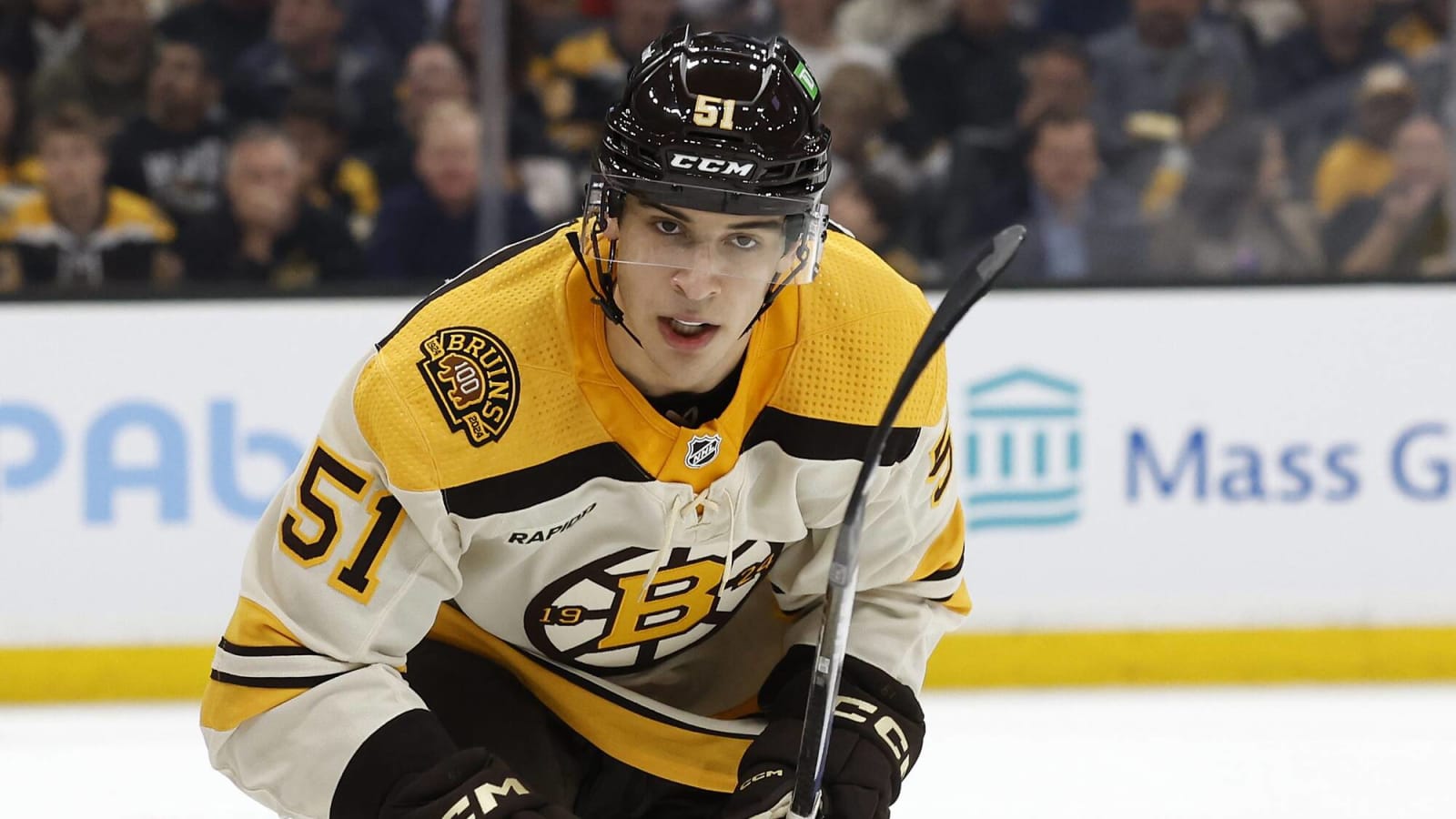 Boston Bruins’ Matthew Poitras out for rest of regular season after shoulder surgery